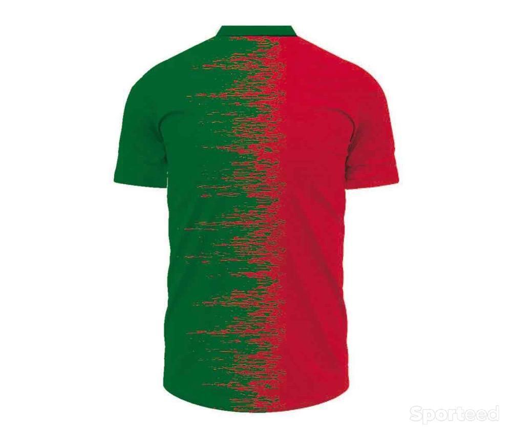 Football - Maillot Maroc Football Rouge/Vert - photo 2