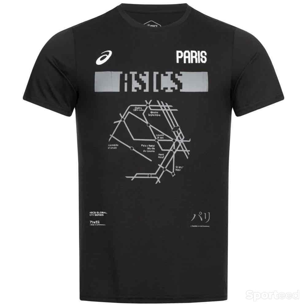 Sportswear - T-shirt Asics Paris City Noir Homme - photo 1