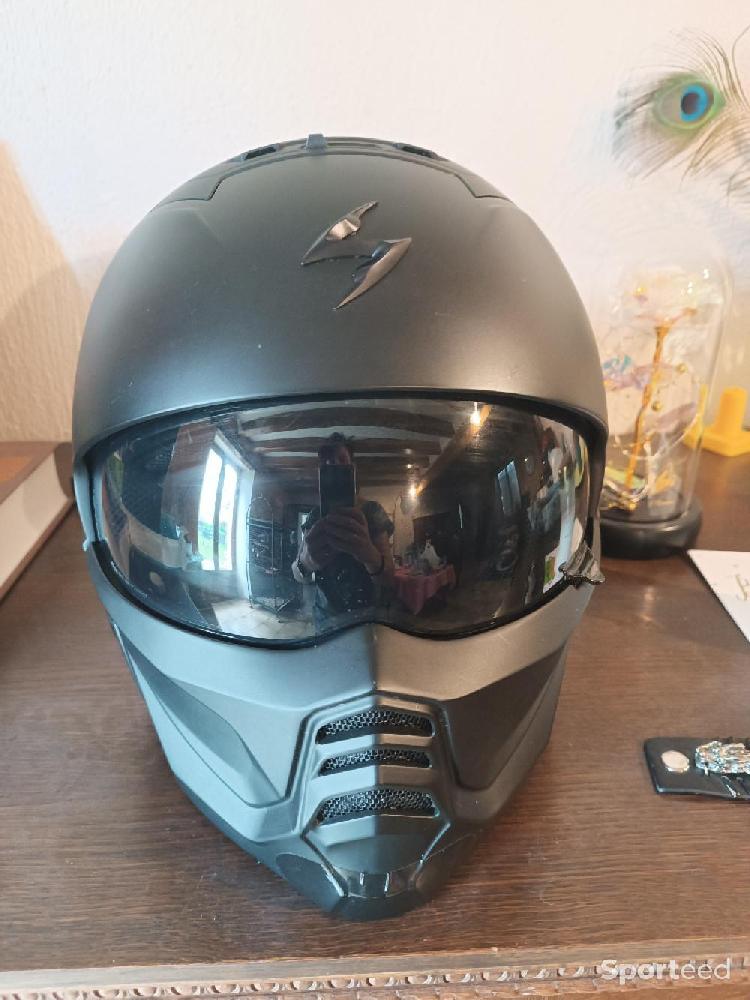 Moto route - Casque scorpion exo combat 2 - photo 1