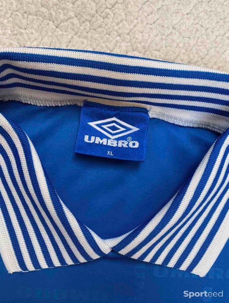 Football - Maillot Umbro Vintage Bleu - XL - photo 3