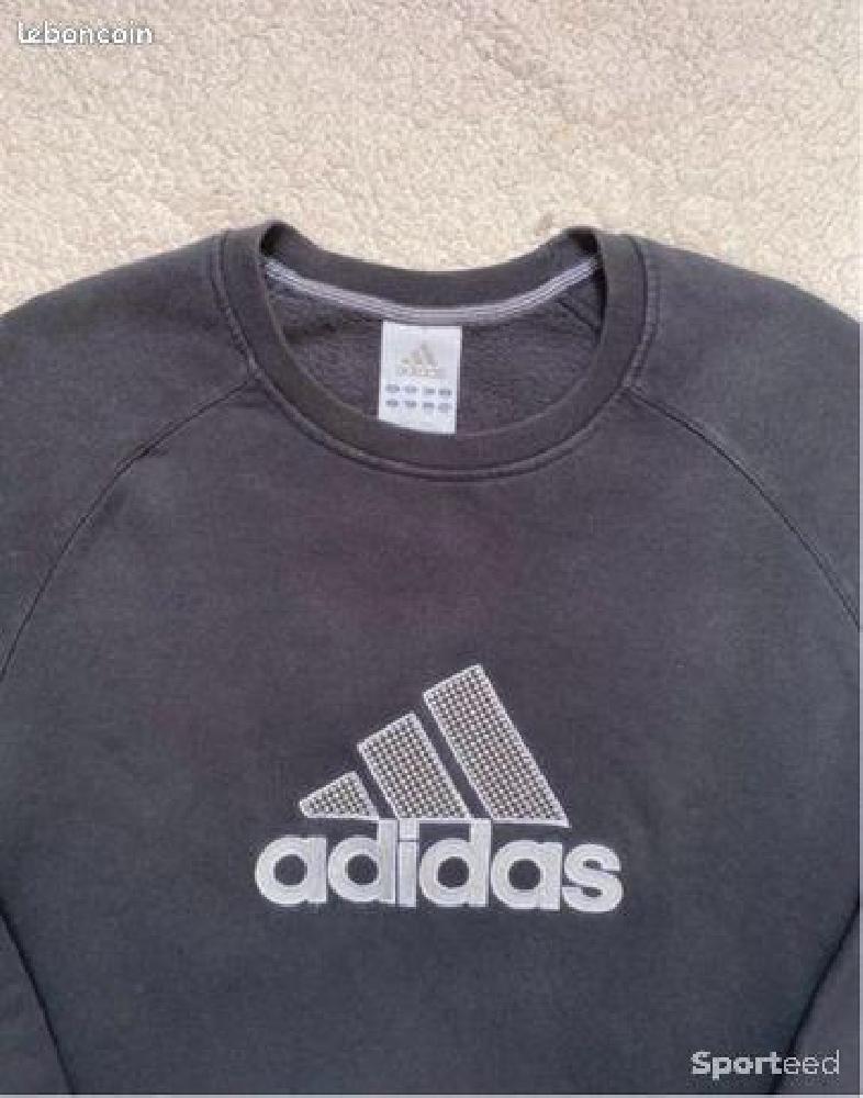 Sportswear - Pull Adidas Vintage Noir - L - photo 2