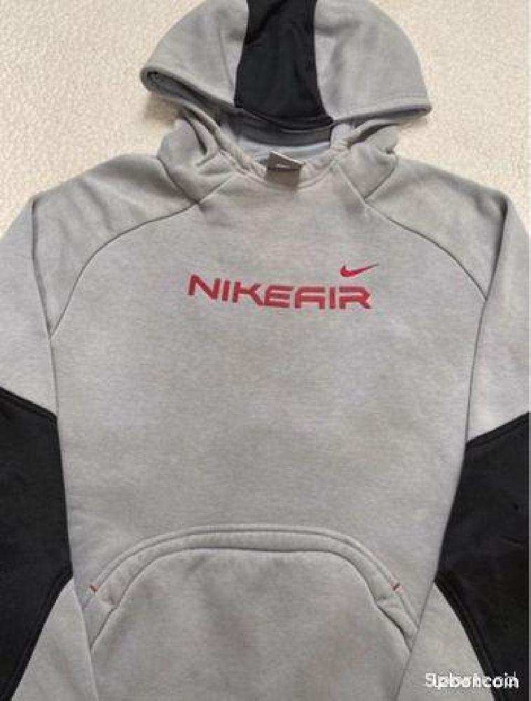 Sportswear - Sweat Nike Air Vintage Gris - S - photo 2