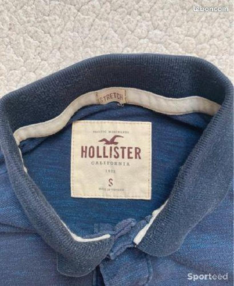 Sportswear - Polo Hollister Bleu - S - photo 3