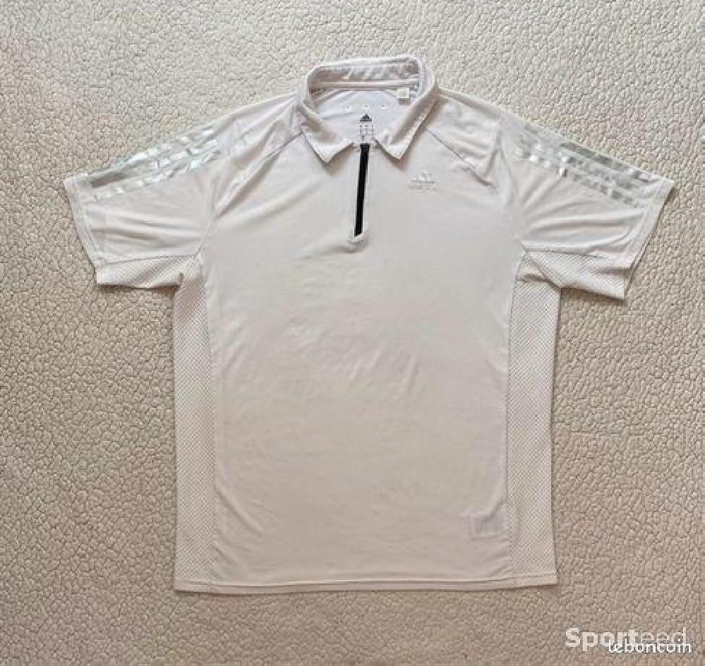 Tennis - Polo Adidas Sport Blanc - L - photo 1