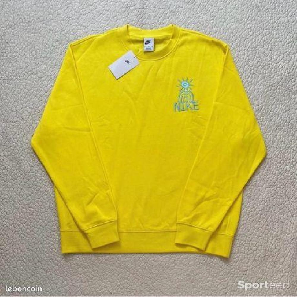 Sportswear - Pull Nike Sportwear Jaune Neuf - XL - photo 1