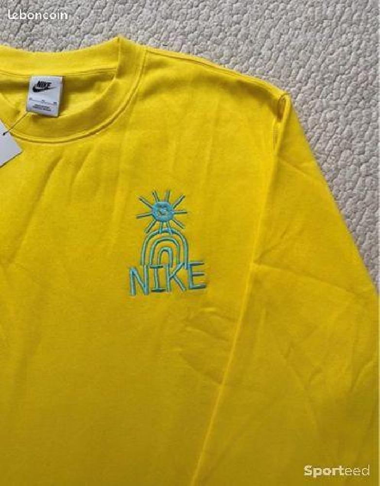 Sportswear - Pull Nike Sportwear Jaune Neuf - XL - photo 2