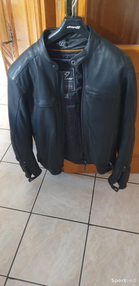 Moto route - Blouson moto cuir  - photo 1