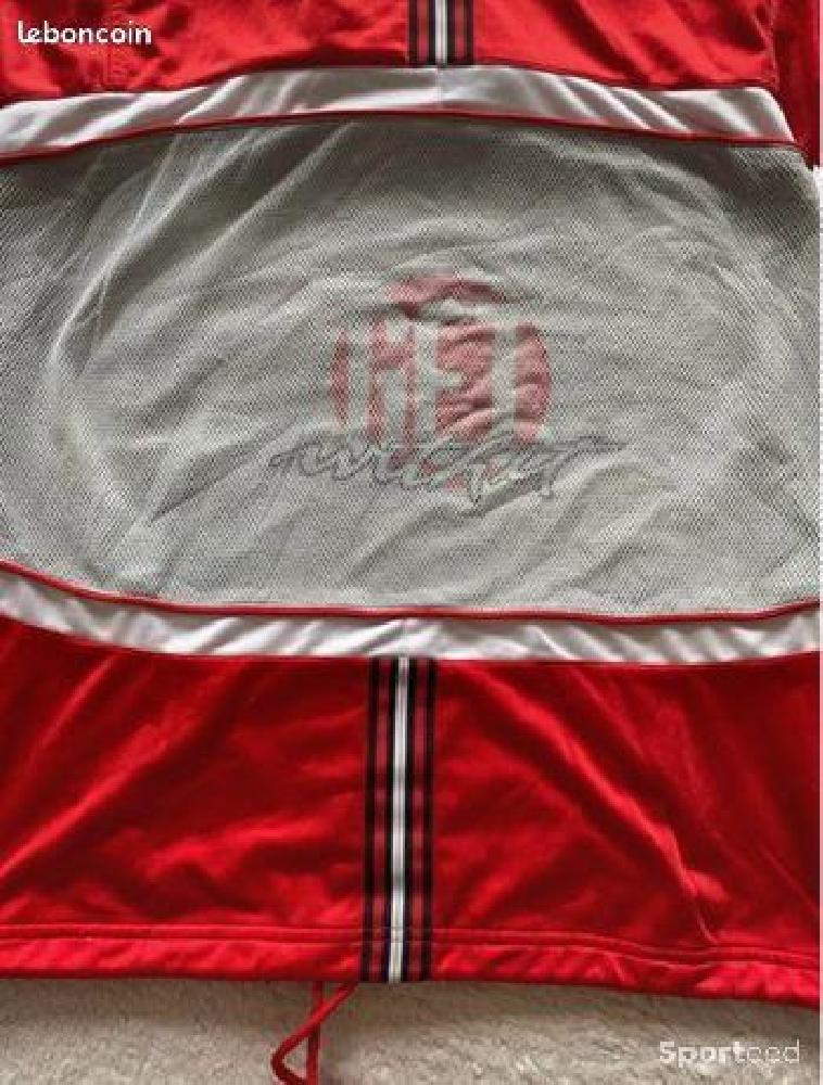Sportswear - Sweat Lotto Vintage Rouge/Gris - M - photo 5