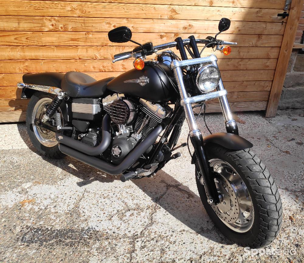 Moto route - HARLEY DAVIDSON DYNA 1584 FAT BOB FXD - photo 1