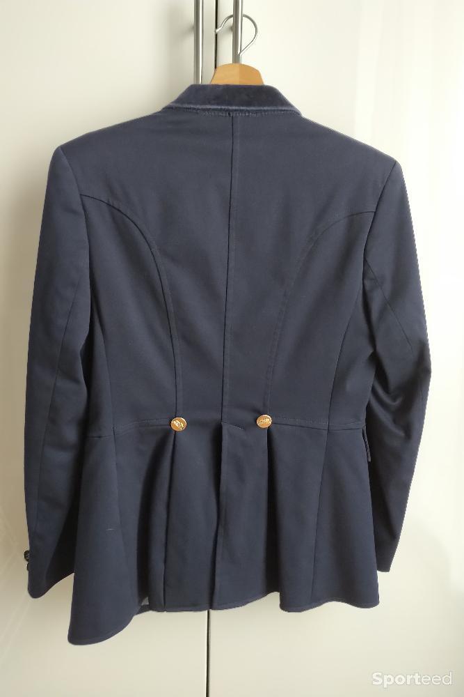 Equitation - Veste de concours bleue marine femme Komutekir taille 38 - photo 3