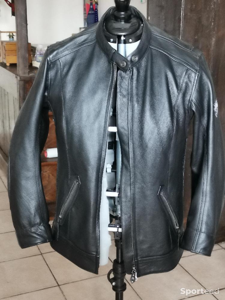 Moto route - Blouson cuir - photo 1