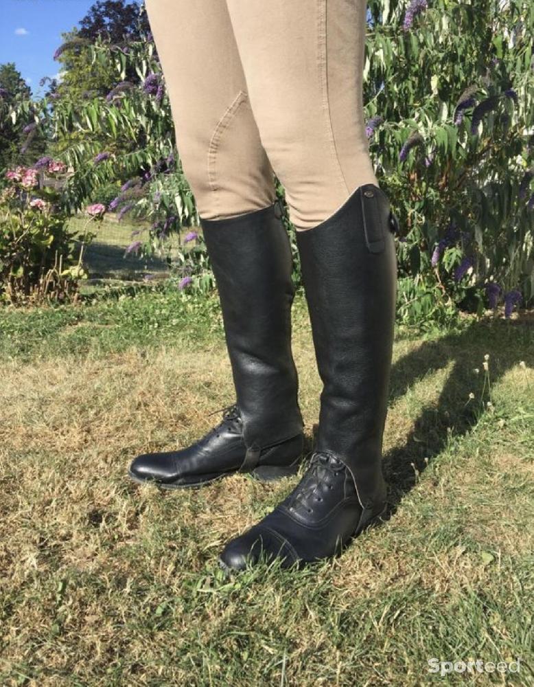 Equitation - Boots en cuir noir T45 Félix Buhler - photo 3