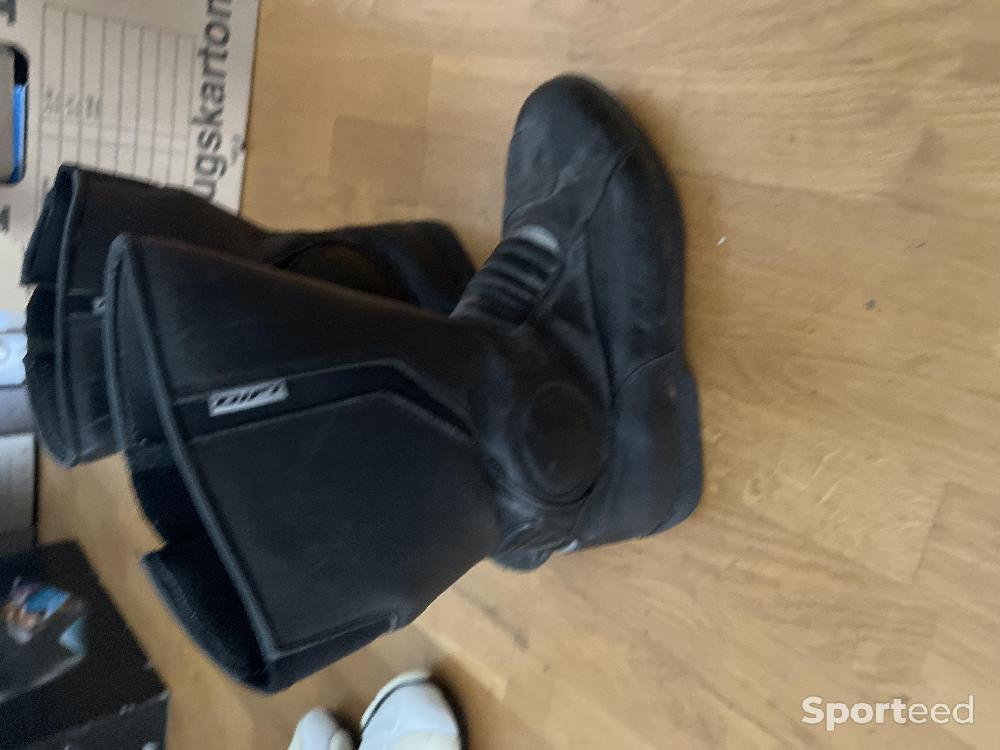 Moto route - Bottes homme noire  - photo 2