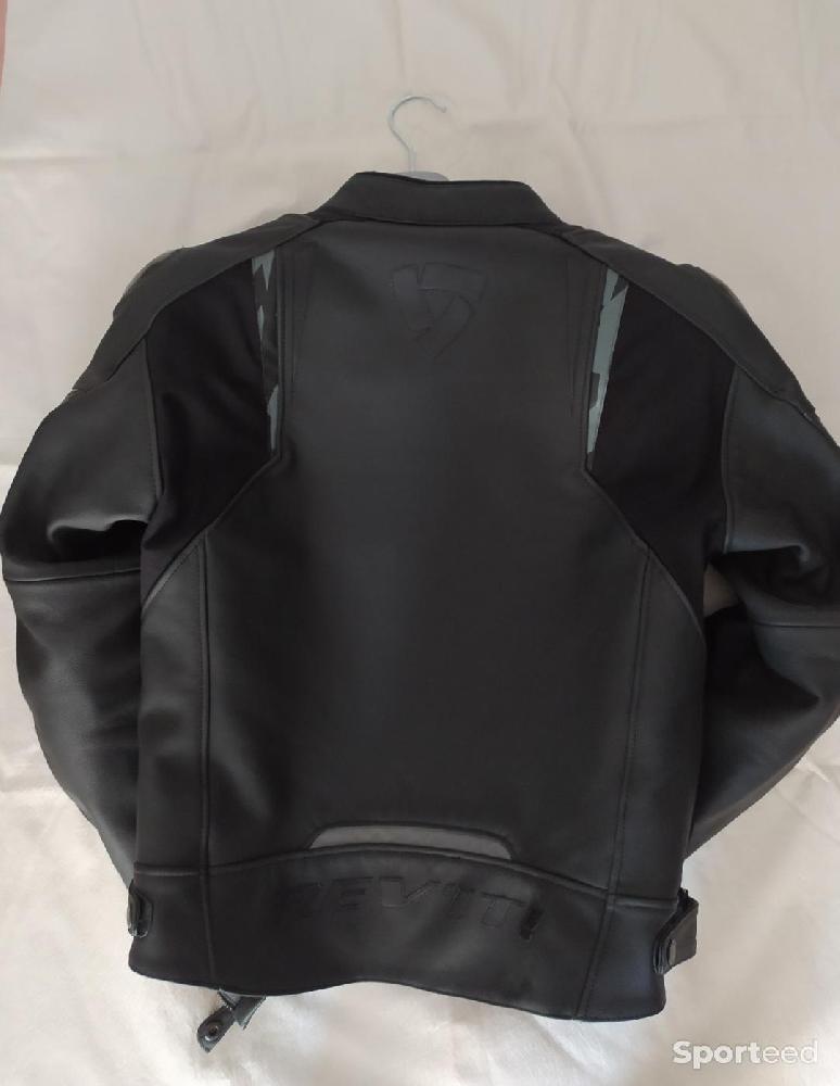 Moto route - Blouson noir REV'IT Glide Taille 52 (L) - NEUF - photo 2