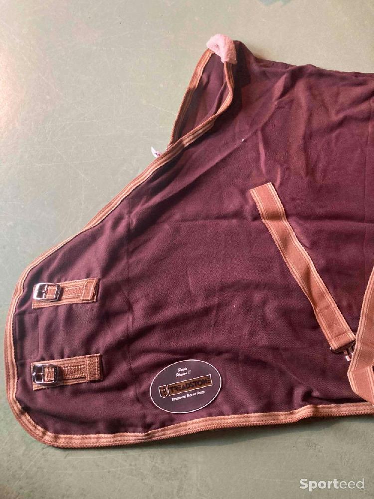 Equitation - Chemise Titan box marron 125 Treadstone  - photo 2