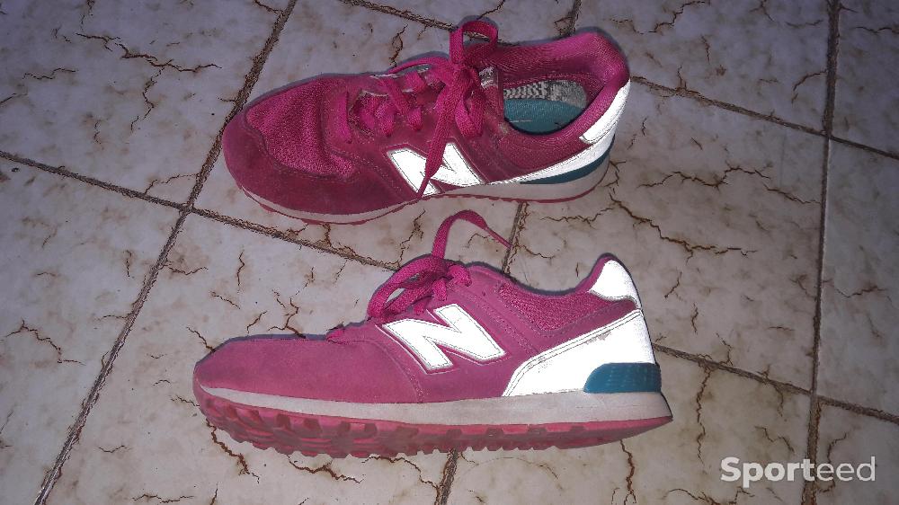 Sportswear - New Balance Très joli paire de basket 574 rose fuchsia - photo 1