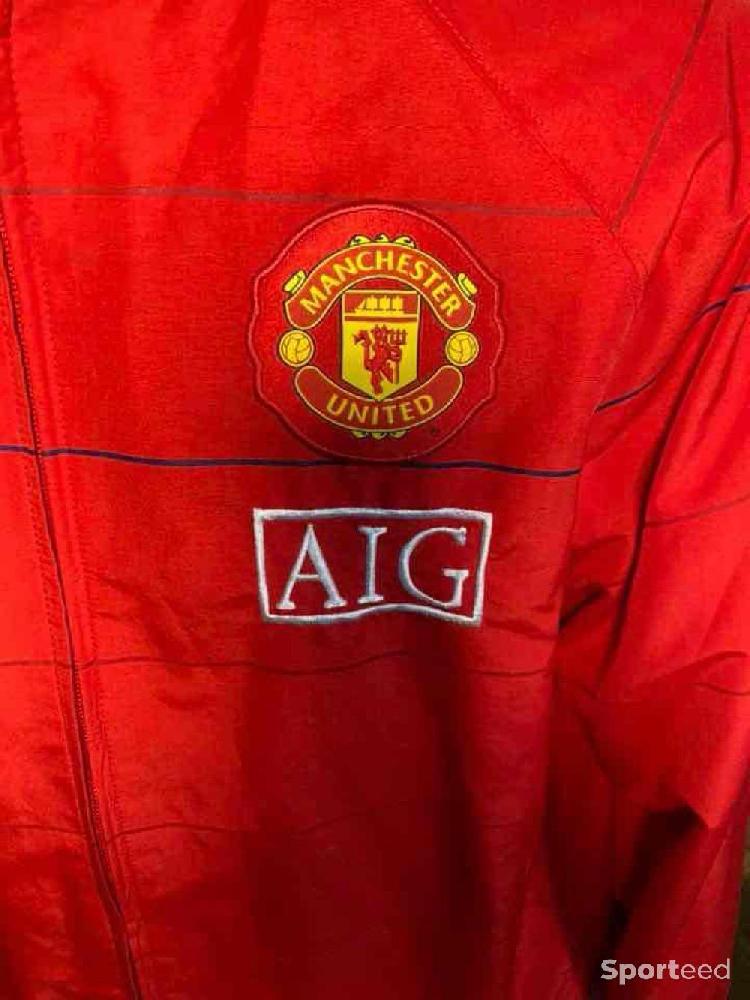 Football -  Veste survêtement Manchester United 2008-2009 - photo 4