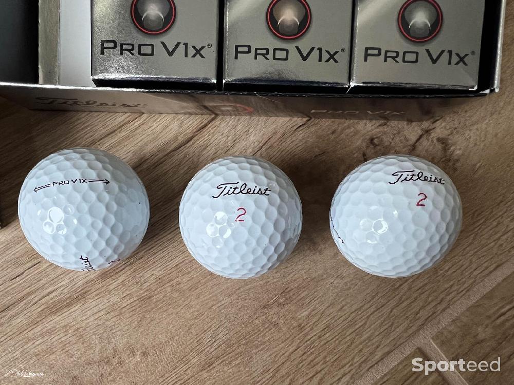 Golf - Boite de 12 Balles de golf neuves Titleist Pro v1x - photo 5