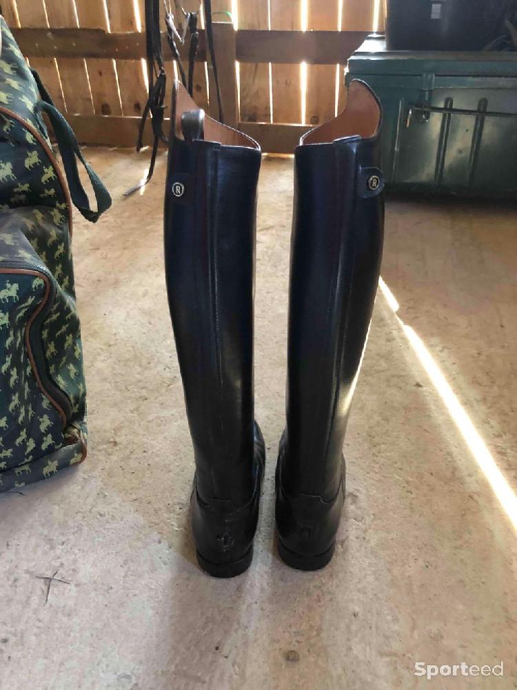 Equitation - Bottes cuir équitation  - photo 4