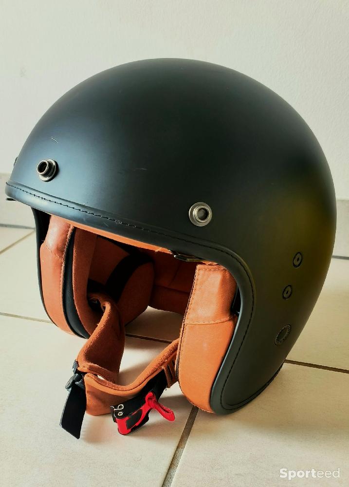 Moto route - Casque Scorpion Belfast Evo Luxe / Taille L - photo 1