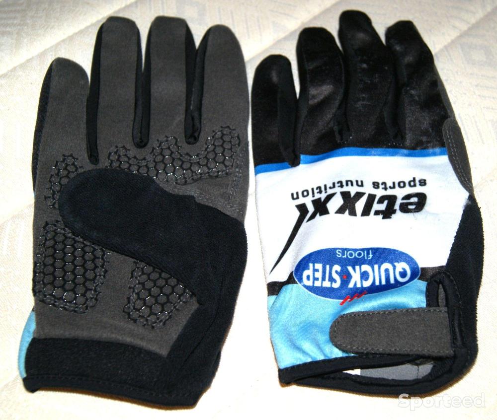 Vélo route - Gants Longs De Velo - Homme - Noirs - Taille Xl - Team Etixx Quick Step - photo 1