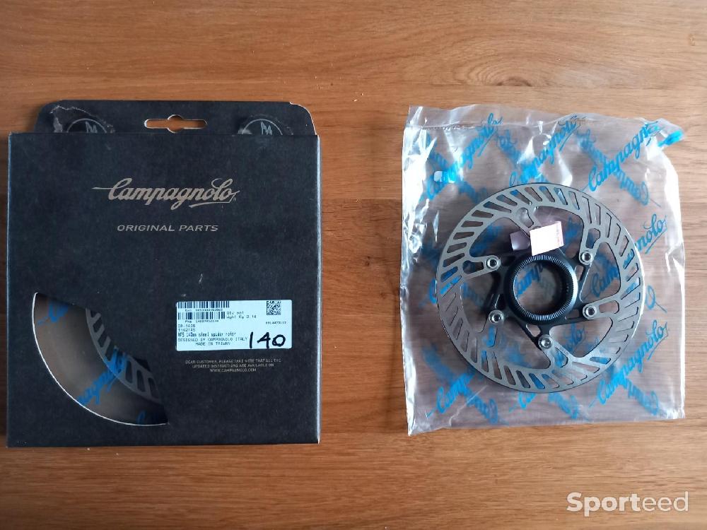 Vélo route - Campagnolo 2 disques freins AFS acier 140mm - photo 1