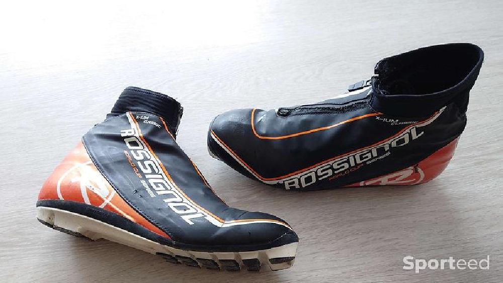Ski de fond - Chaussures Ski de fond Rossignol World Cup series - T43 - Seconde main bon état - photo 5