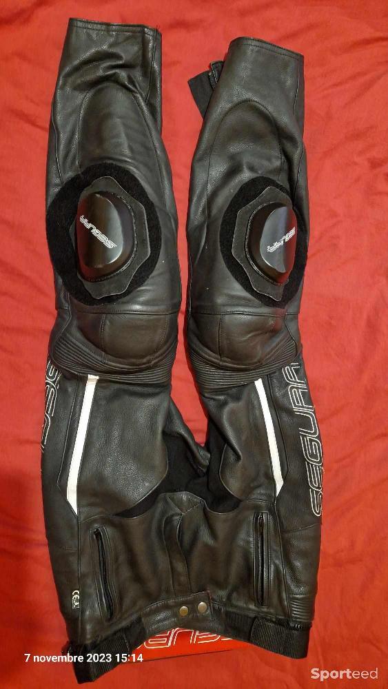 Moto route - Pantalon cuir Ségura - photo 2