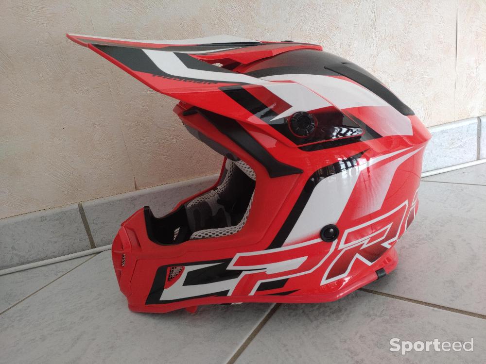 Moto cross - Casque Progrip - photo 1