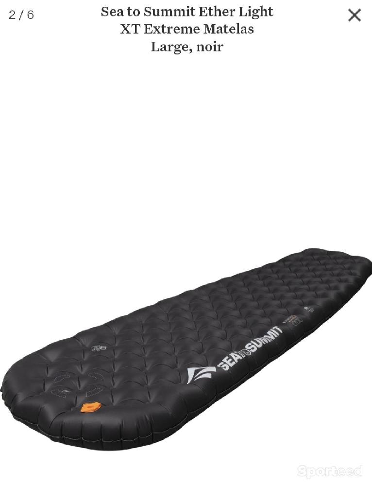 Randonnée / Trek - TAPIS DE COUCHAGE NEUF pour randonnée - trekking - alpinisme SEA to Summit Éther Light XT Extrême Matelas LARGE - photo 5