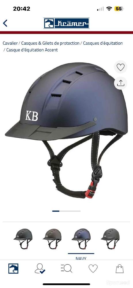 Equitation - Casque Knightsbridge taille s - photo 1