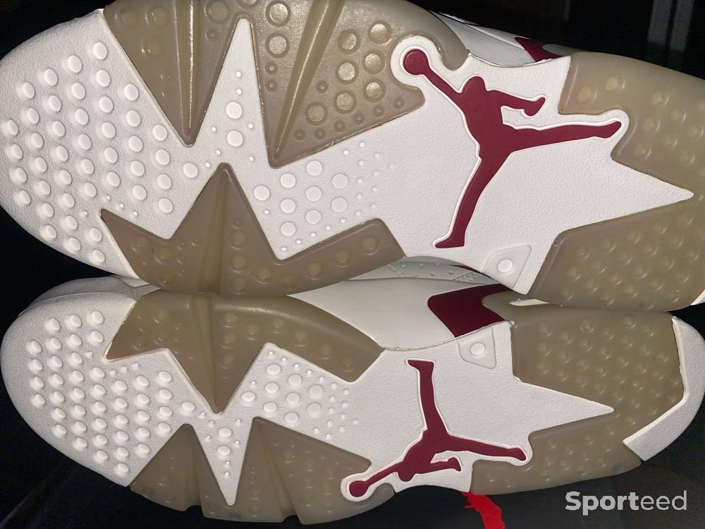 Basket-ball - Nike air Jordan 6 Retro Maroon 44/10us - photo 3