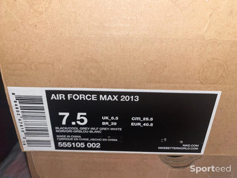 Basket-ball - Nike air Force max 2013 40.5/7.5us - photo 5