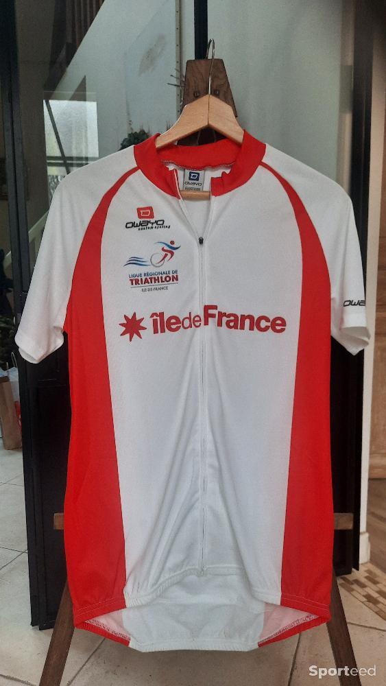 Triathlon - Maillot cycliste Triathlon IDF - photo 1