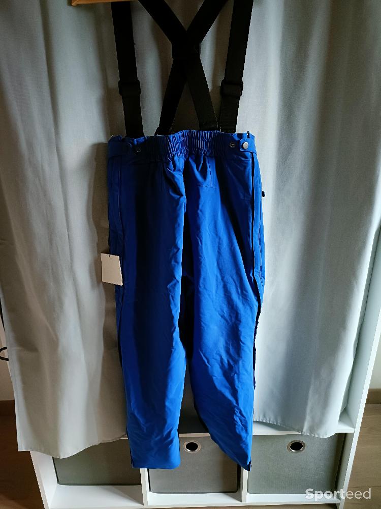 Alpinisme -  Ski pant Goldwin  Full zip pant Bleu 150 cm  14 ans Neuf avec Étiquette - photo 1