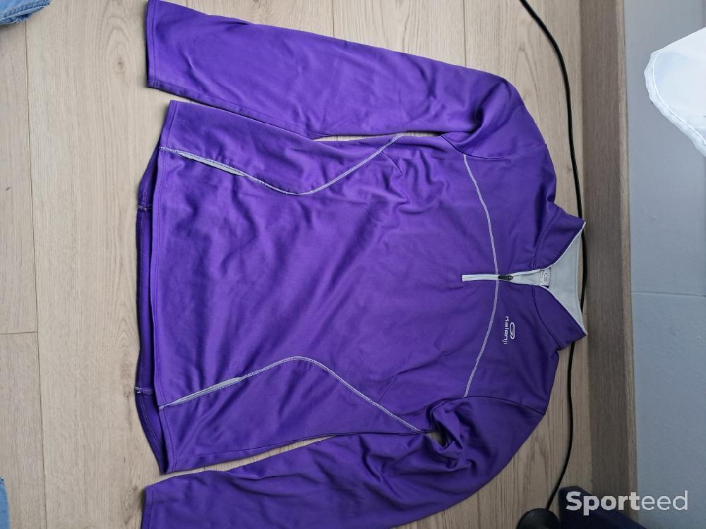 Veste discount kalenji violet