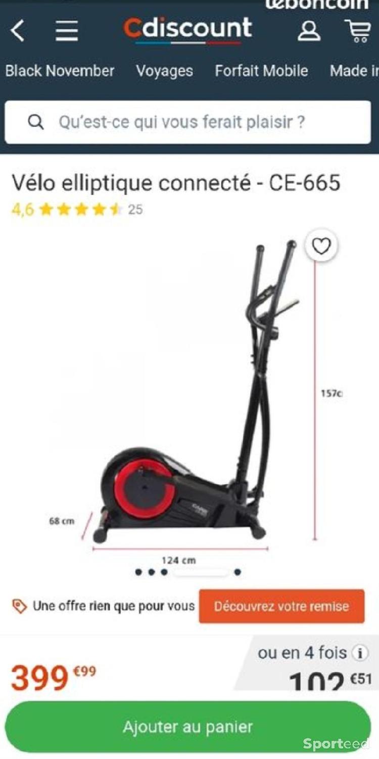 Vélo elliptique occasion cheap cdiscount