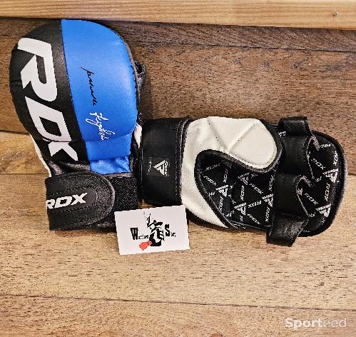 Boxes - Gants de Sparring - RDX T6 - Noir/Bleu - photo 3