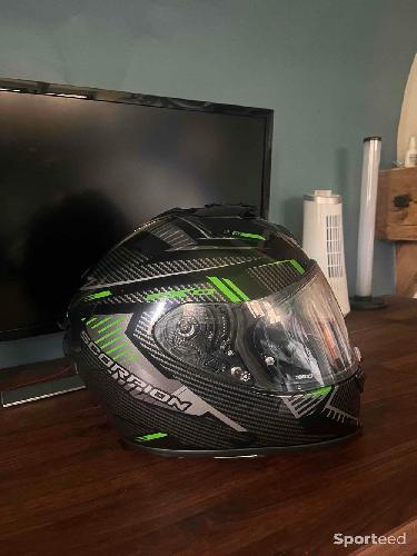 Moto route - CASQUE SCORPION EXO 1400 air moto  - photo 6