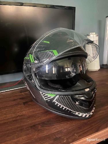 Moto route - CASQUE SCORPION EXO 1400 air moto  - photo 6