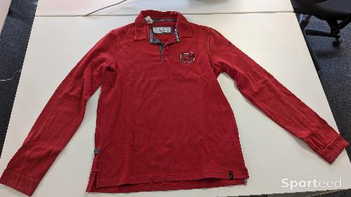 Polo équitation homme rouge taille L