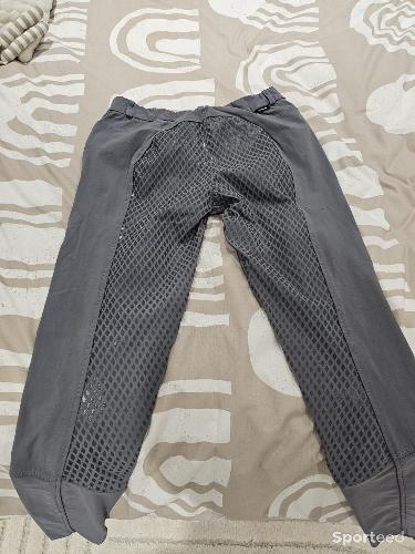 Equitation - Pantalon gripp gris - photo 6