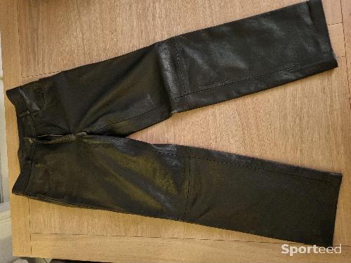 Moto route - Pantalon moto cuir - photo 3