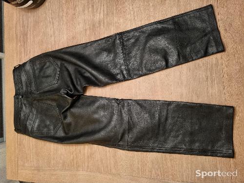 Moto route - Pantalon moto cuir - photo 3