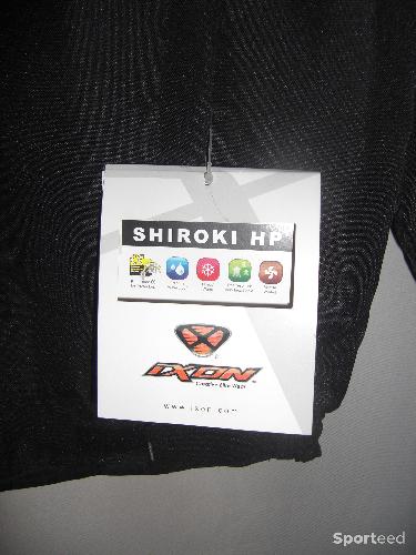 Moto route - Blouson Textile IXON SHIROKI HP NOIR NEUFS - photo 4