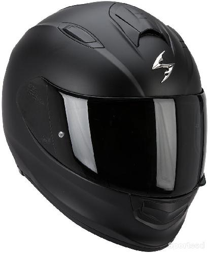 Moto route - Casques SCORPION EXO 510 AIR SOLID Noir Mat NEUFS - photo 5