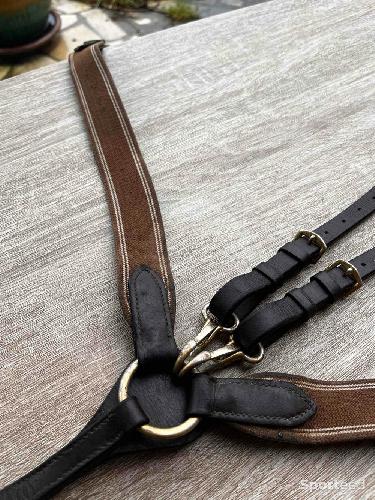 Equitation - Collier de chasse HFI marron - photo 4