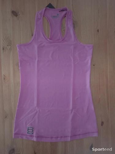 Pilates / Gym douce - Débardeur sport sixdeuce S rose - photo 6