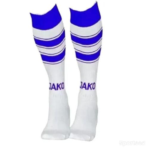 Bas de football Jako Porto  blanc royal