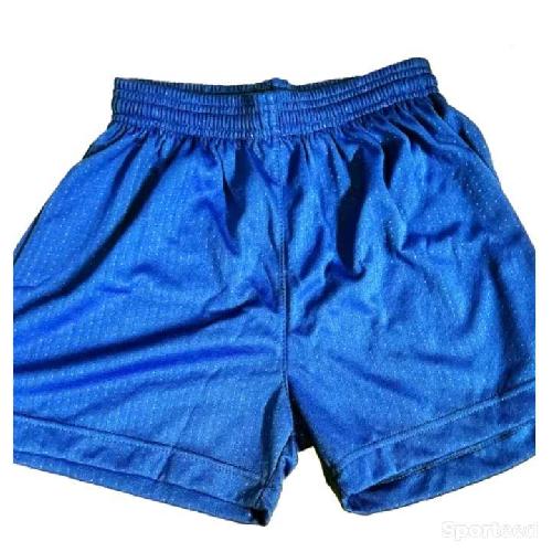 Shorts football bettle Bleu royal